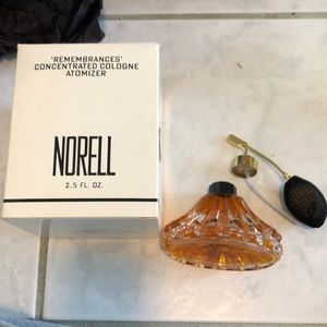 Rare Norell Remembrances Concentrated Cologne Atomizer